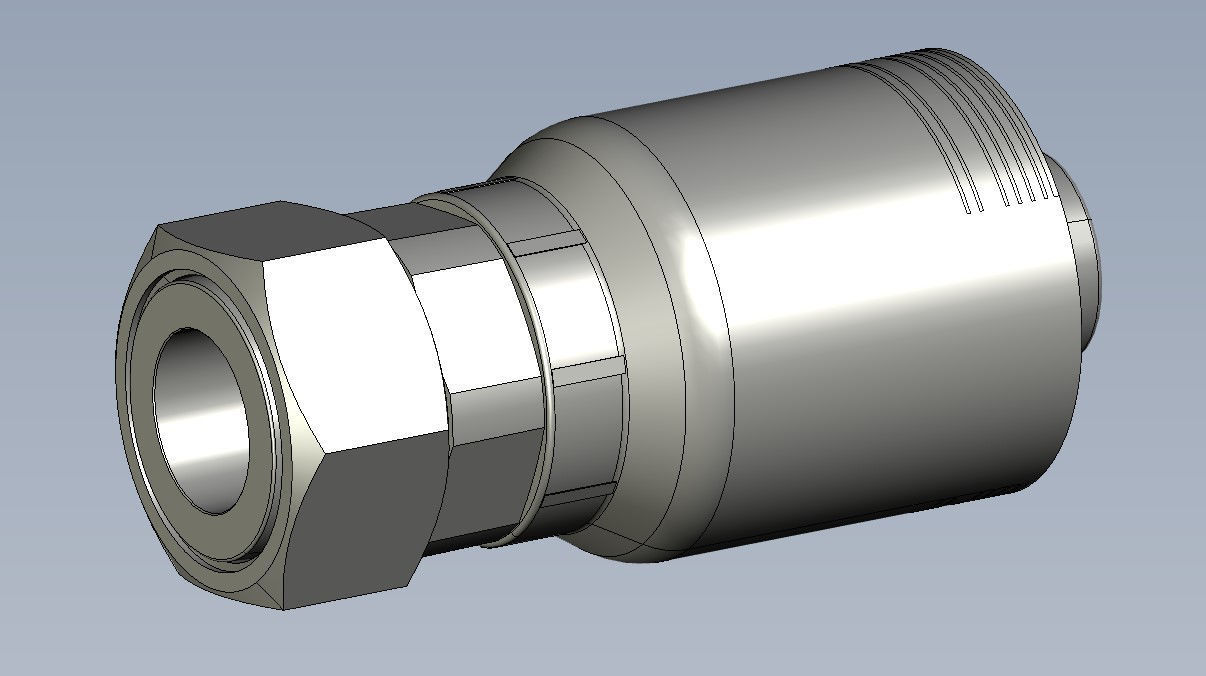 Global Series Max - Straight Female ORFS Swivel | Hydraulic Supplies ...